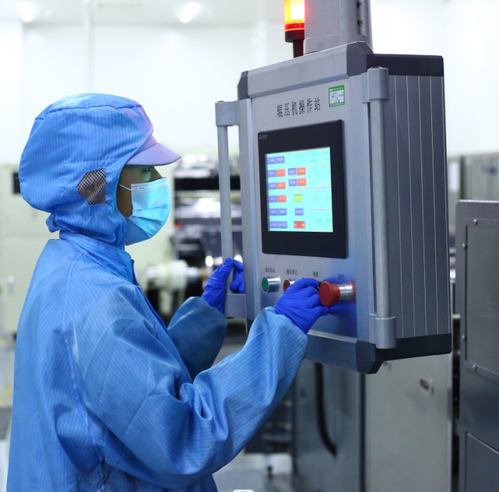 lithium battery cell new production line has enten into test and adjustment period